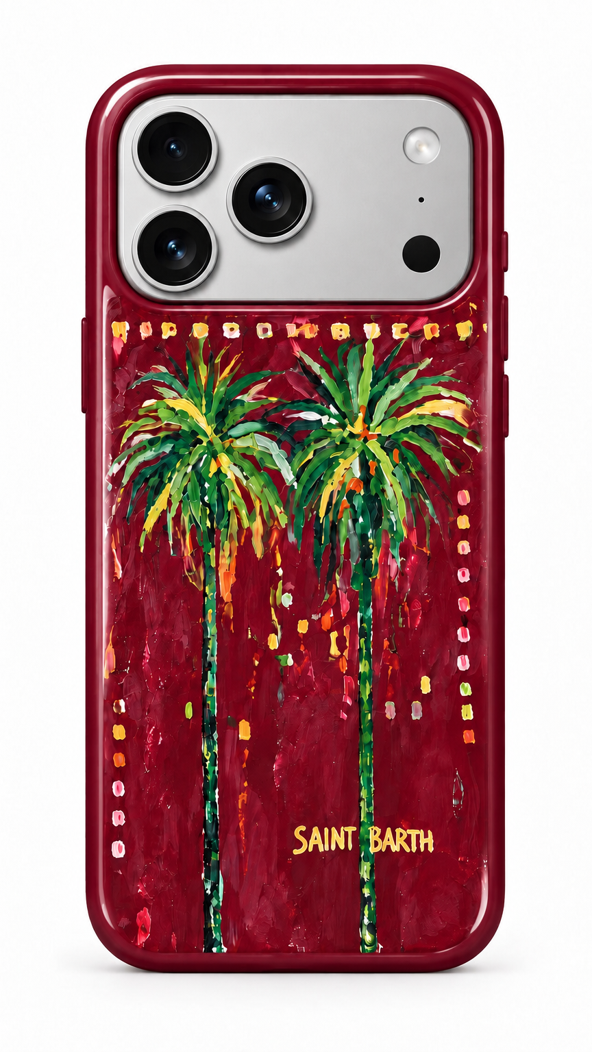 Miami Collection Burgundy Phone Case