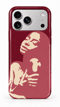 Deep Red Women Phone Case