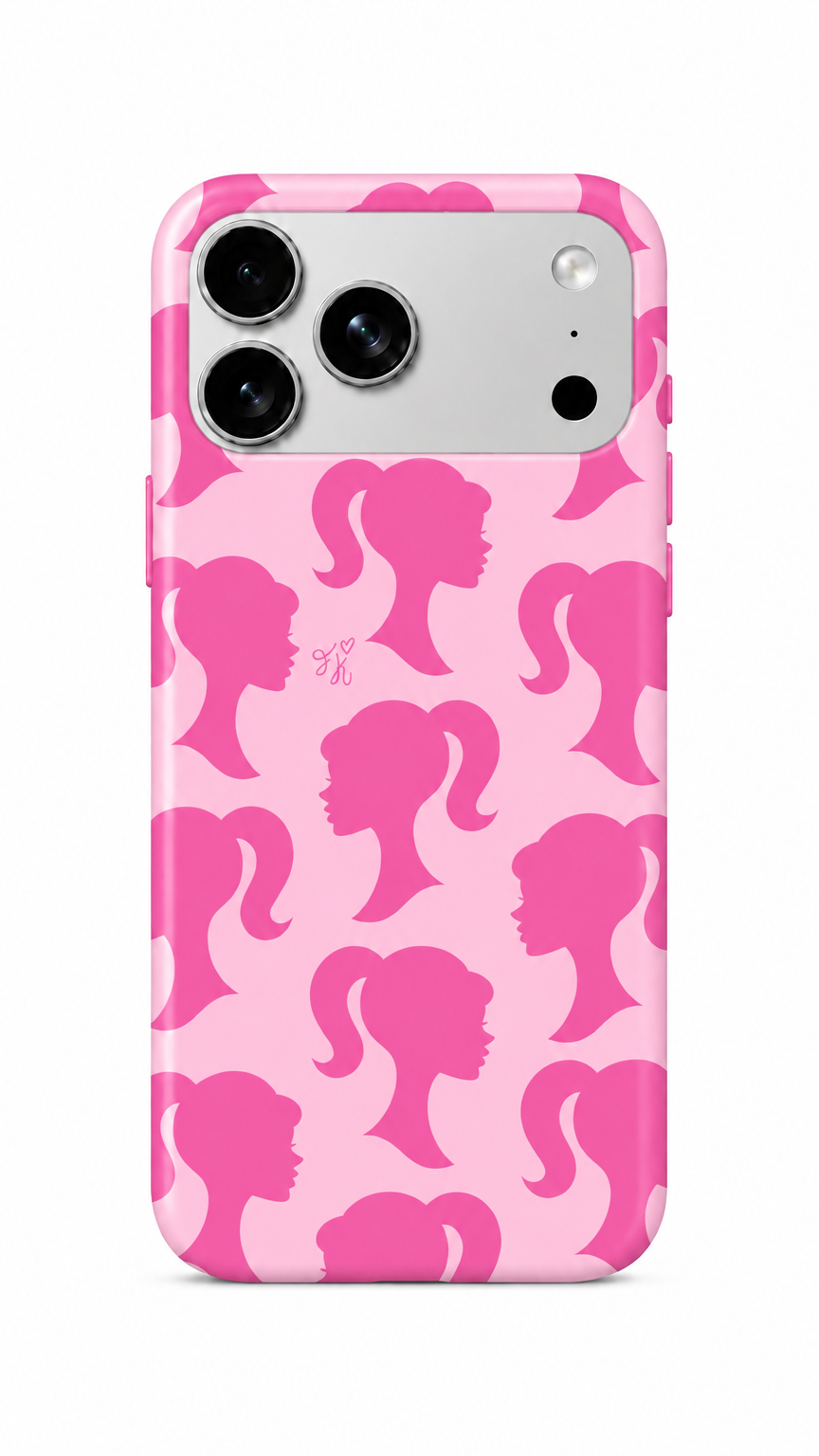 Pink Print Phone Case