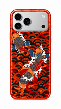Orange Koi Phone Case