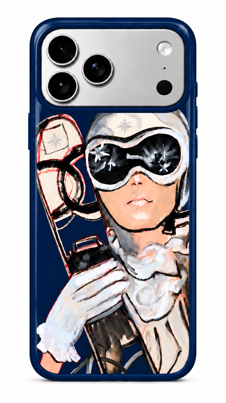 Après-ski Phone Case Navy