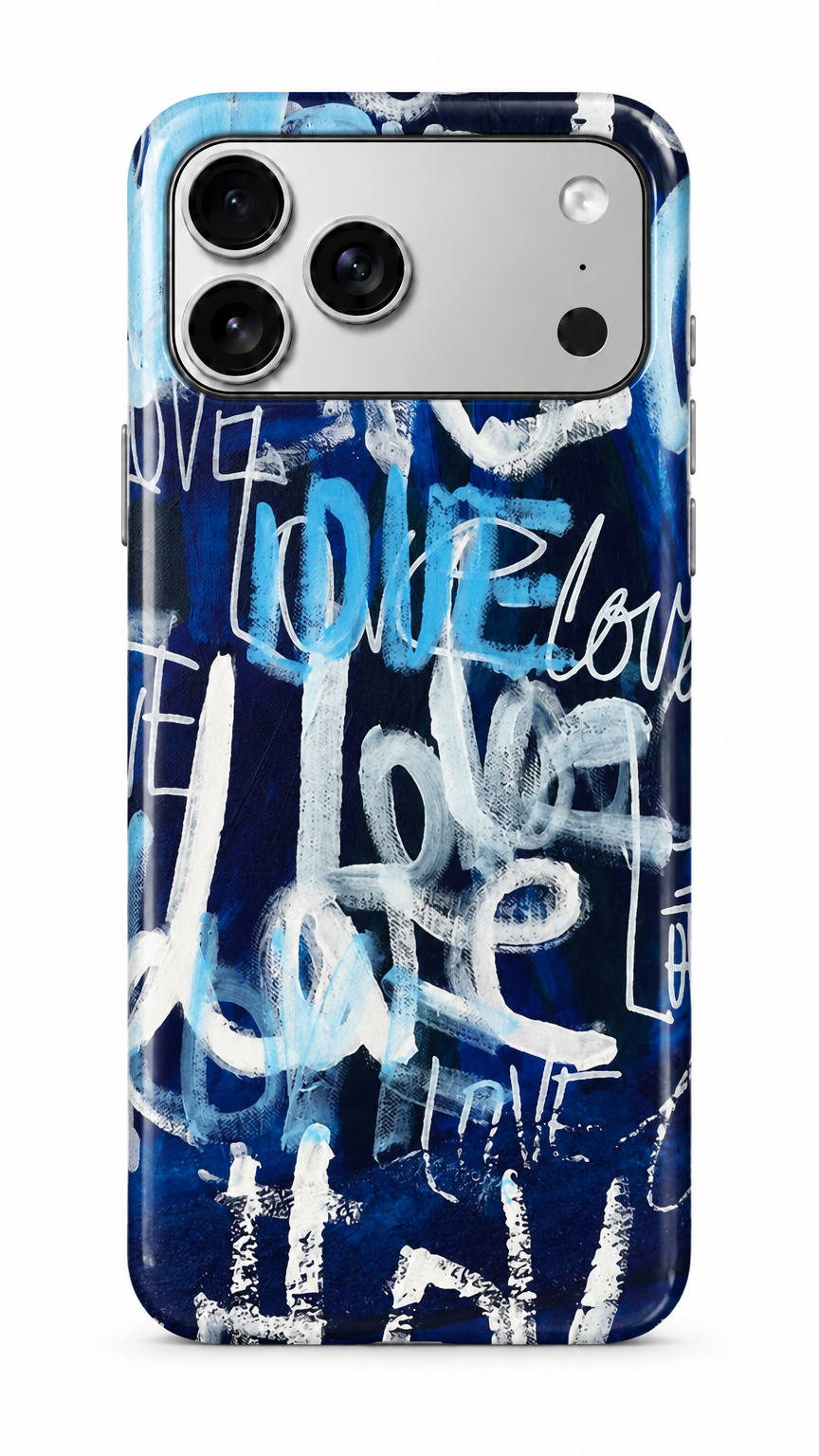 Navy Abstract Phone Case