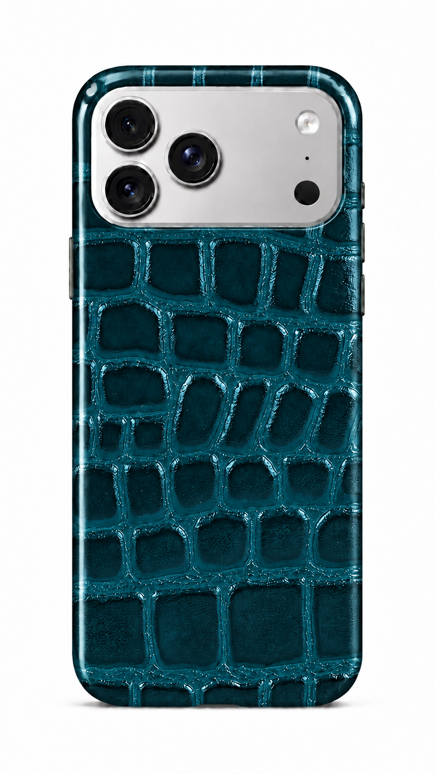 Dark Teal Brick Phone Case