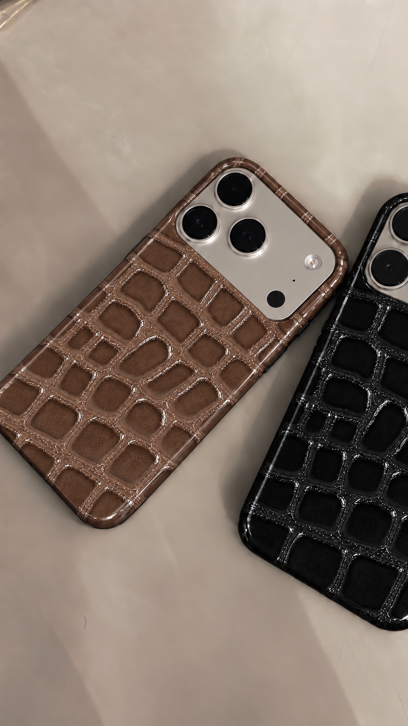 Warm Beige Brick Phone Case