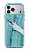 Light Teal two-tone Phone Case
