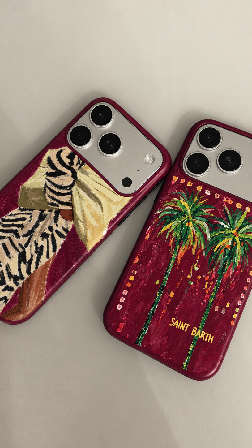 Miami Collection Burgundy Phone Case