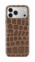 Warm Beige Brick Phone Case
