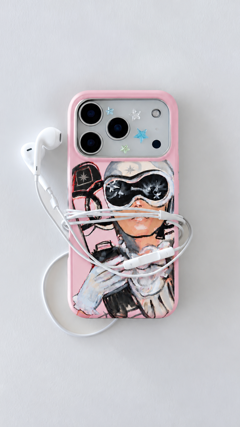 Après-ski Phone Case Pink