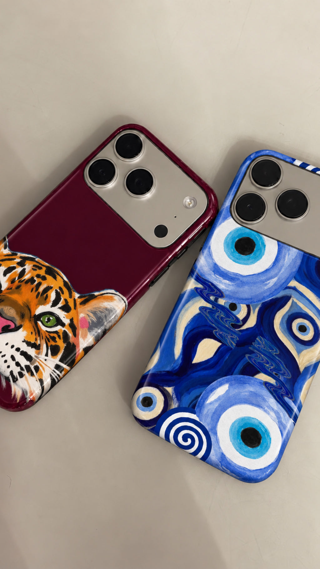Abstract Evil Eye Phone Case