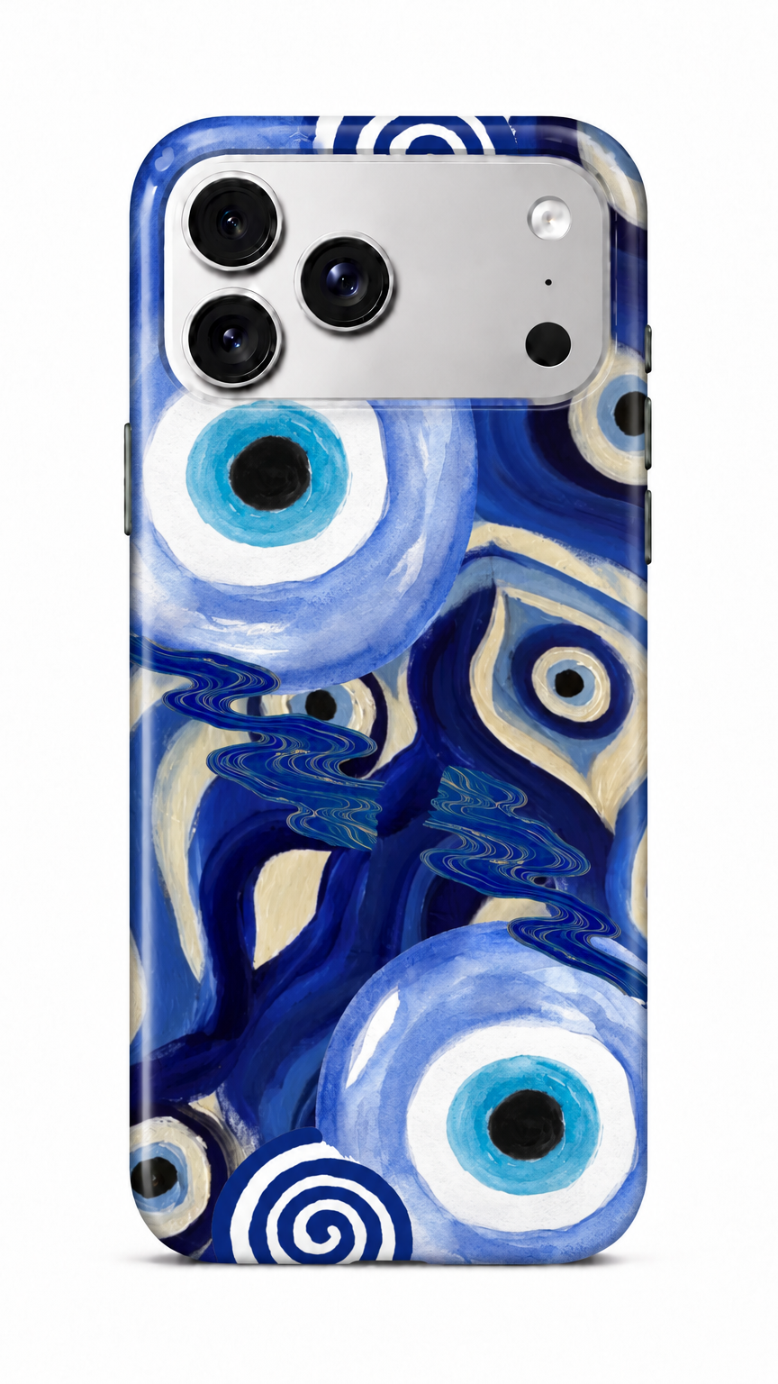 Abstract Evil Eye Phone Case