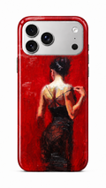 Red Backless Phone Case