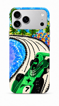 Racetrack Phone Case Green