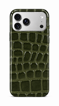 Olive Green Brick Phone Case