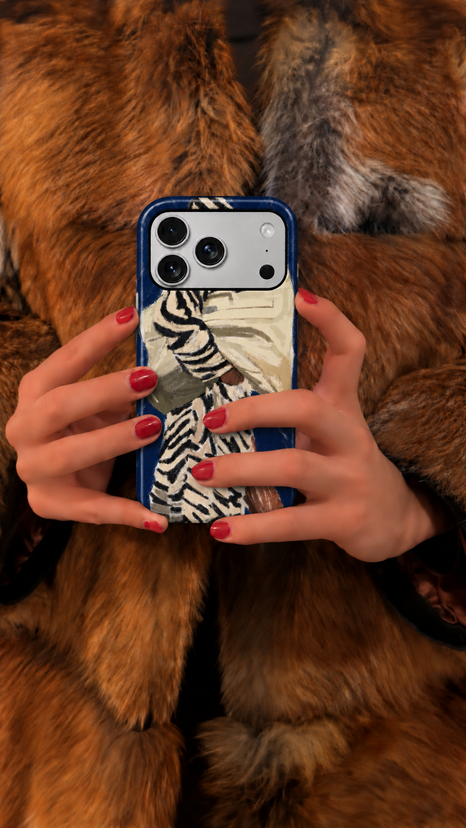Navy Chic Phone Case