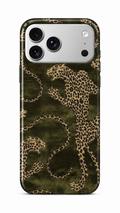 Khaki Green Leopard Phone Case