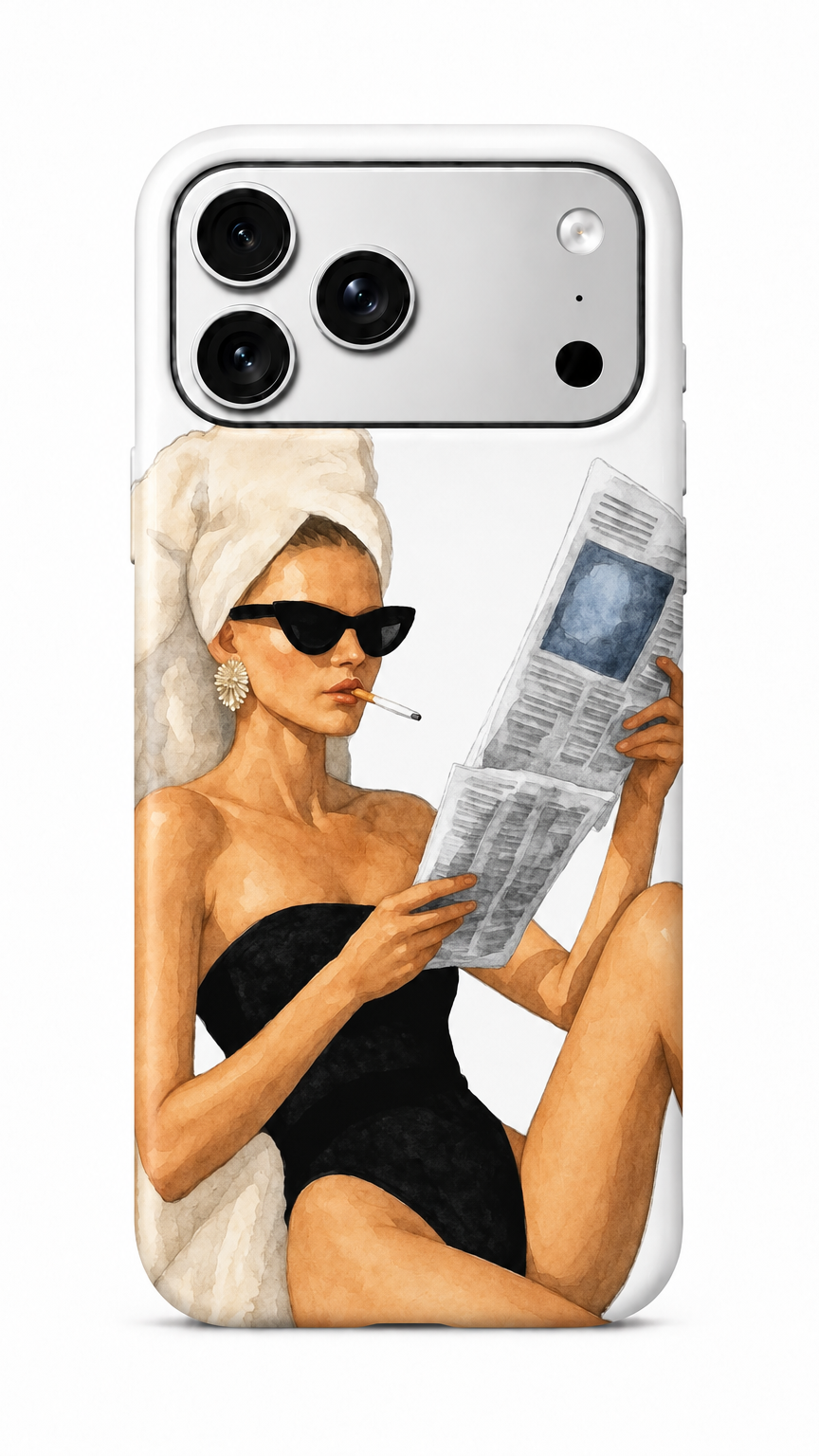 Lazy Girl Phone Case