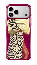 Burgundy Chic Phone Case