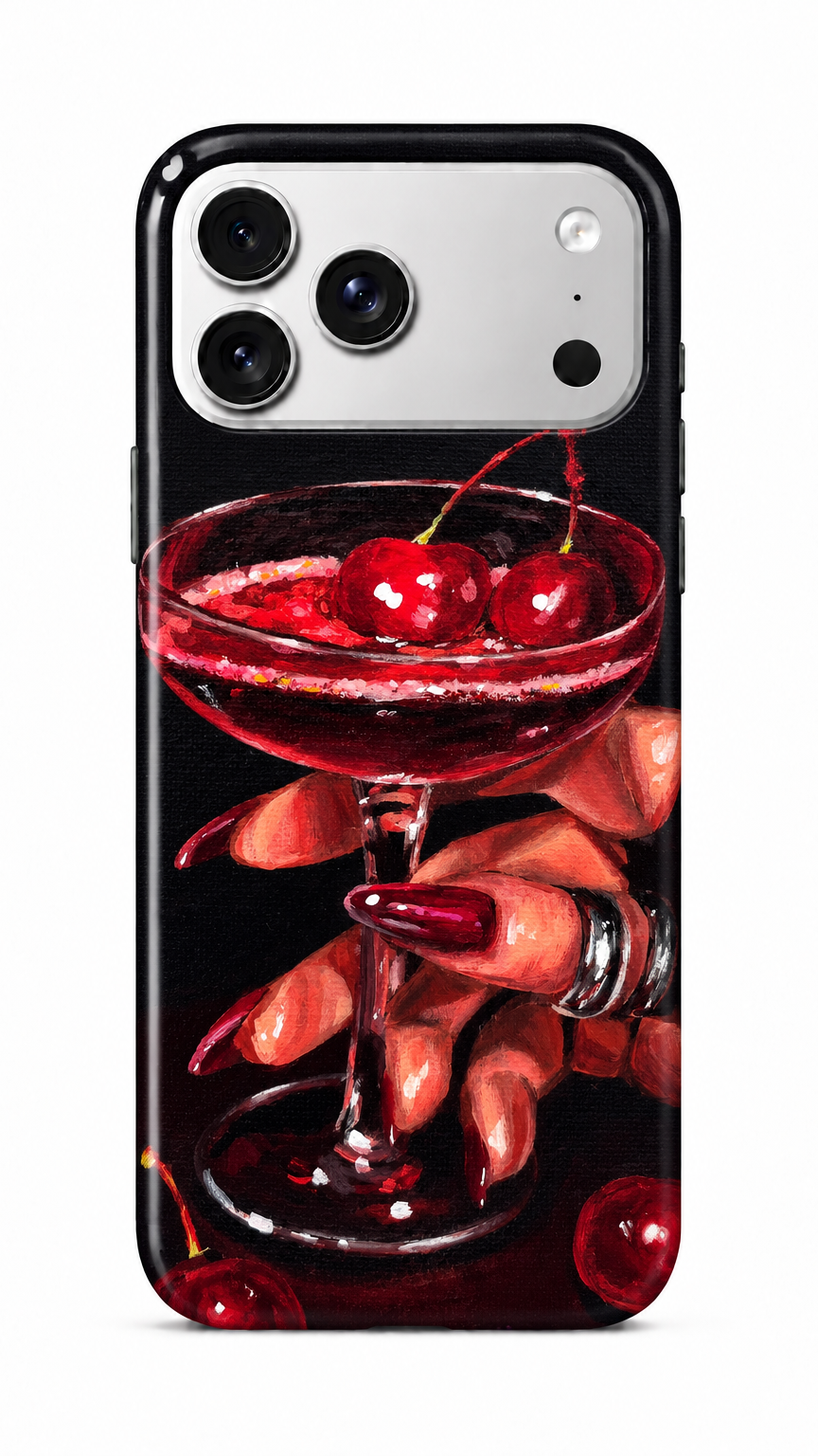 Cherry Martini Phone Case