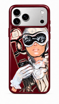 Après-ski Phone Case Burgundy