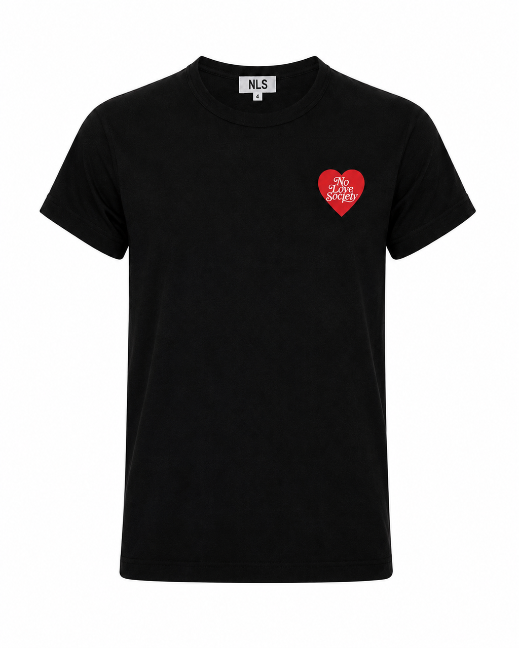The heartless tee Black