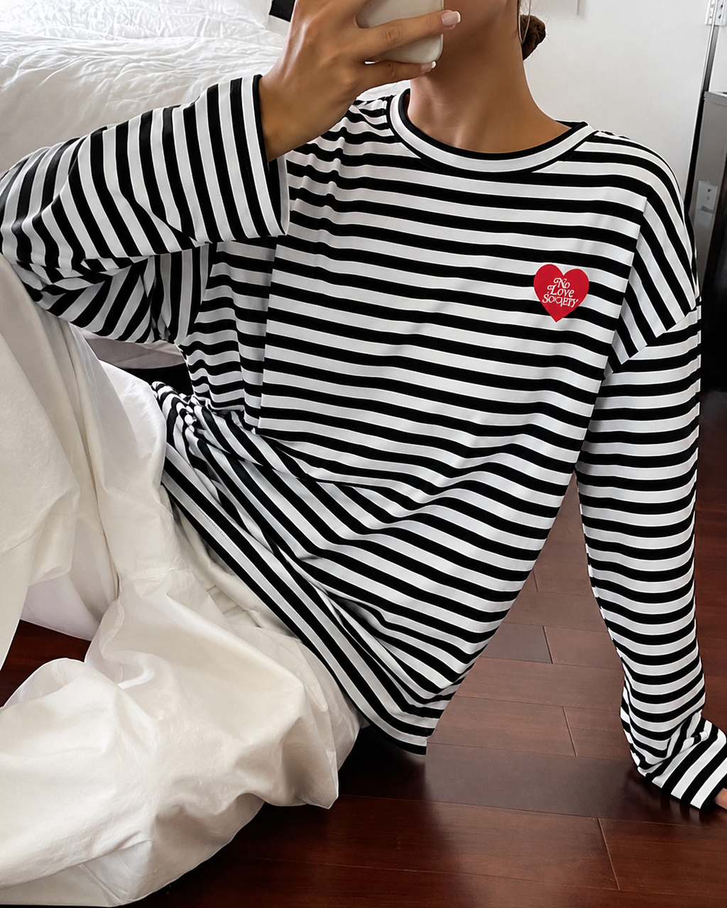 The heartless stripe long sleeve