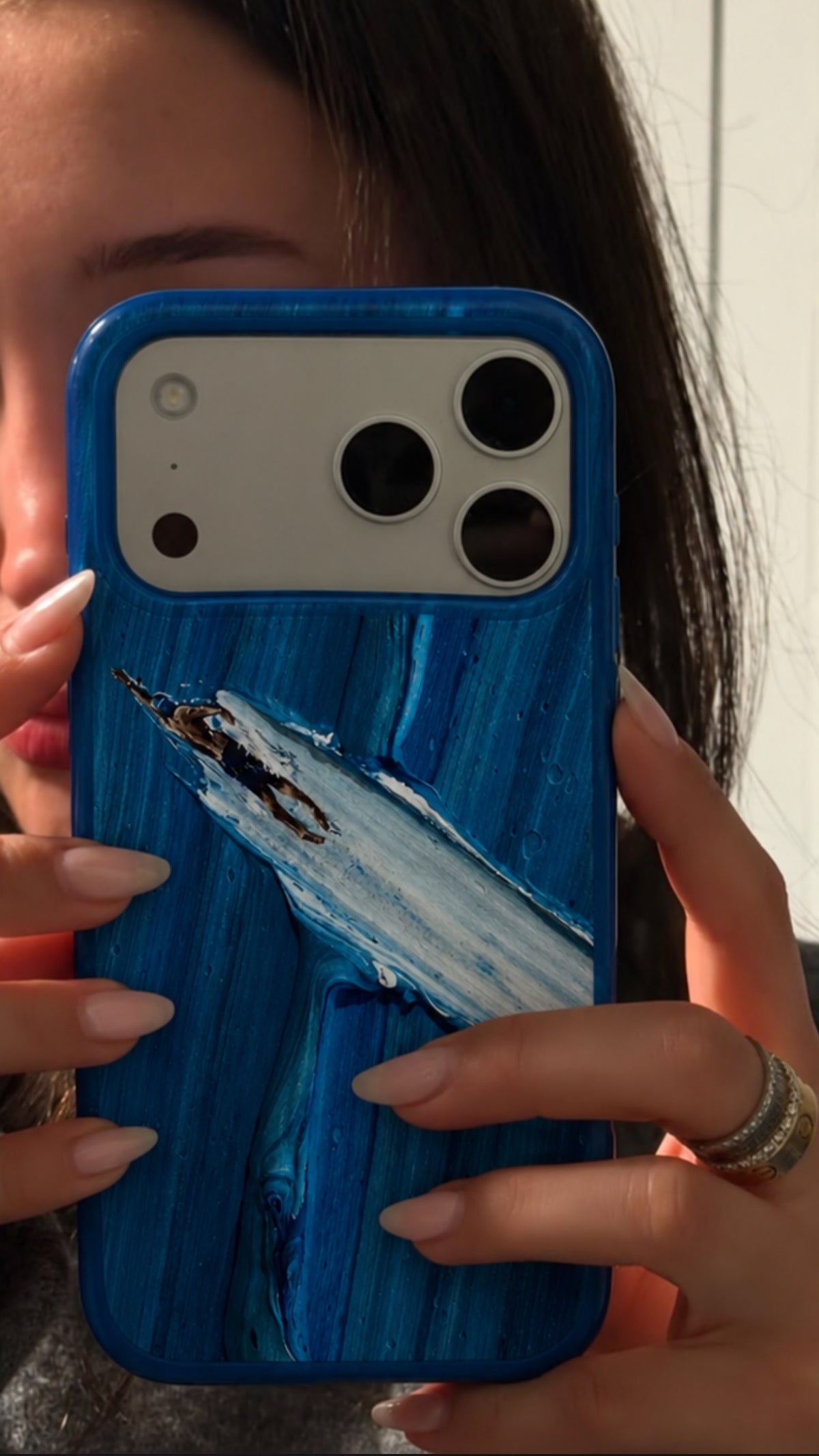 Blue Two-toned Phone Case