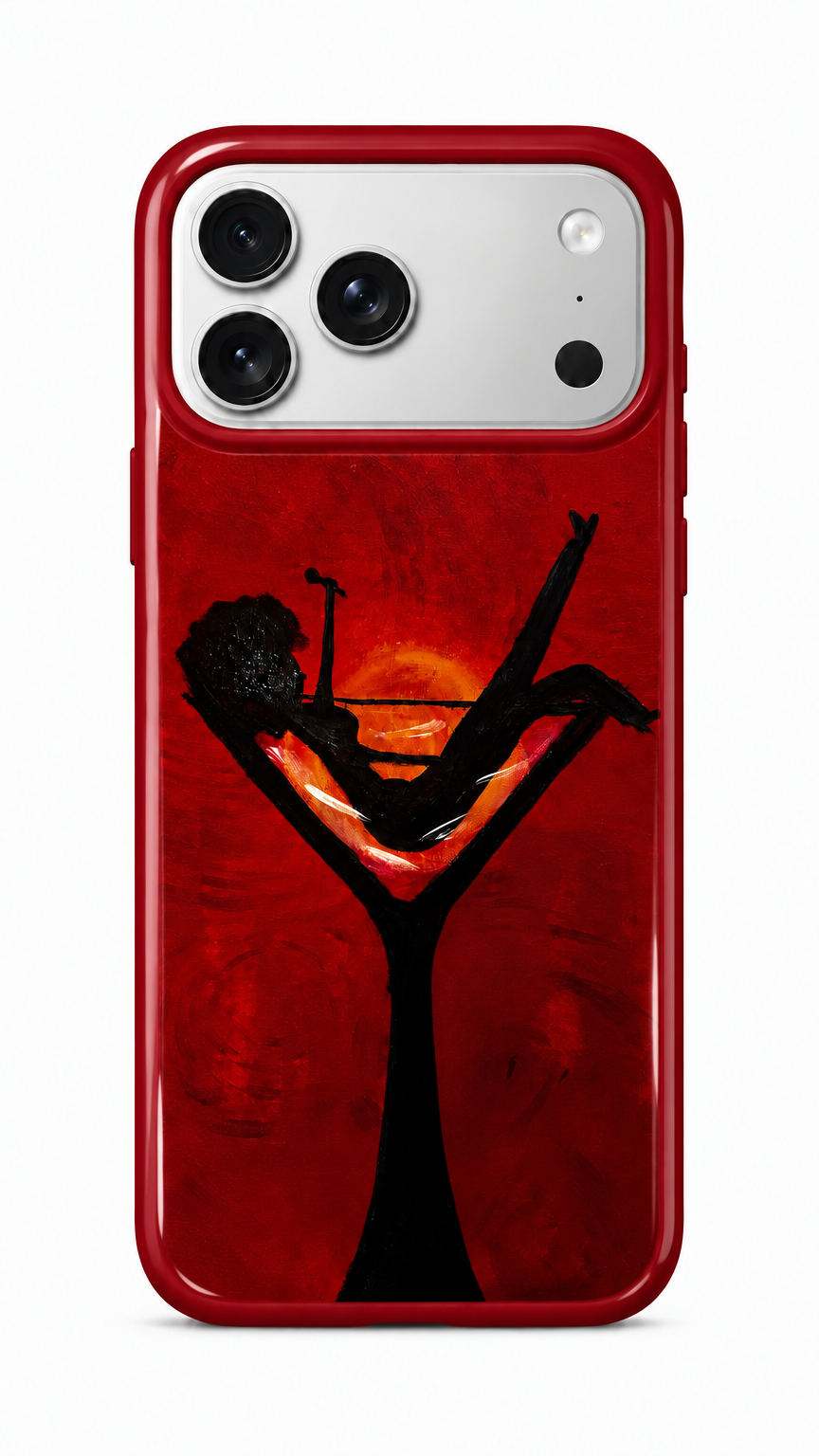 Red Blur Phone Case
