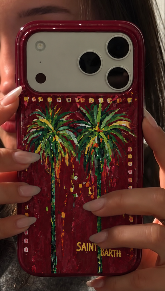 Miami Collection Burgundy Phone Case