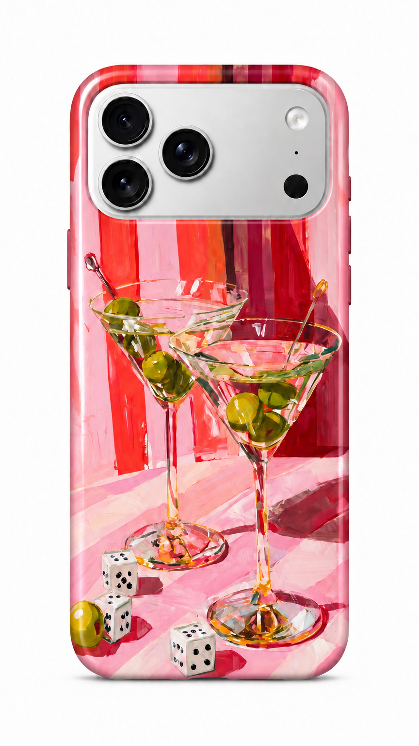Martini Phone Case Pink