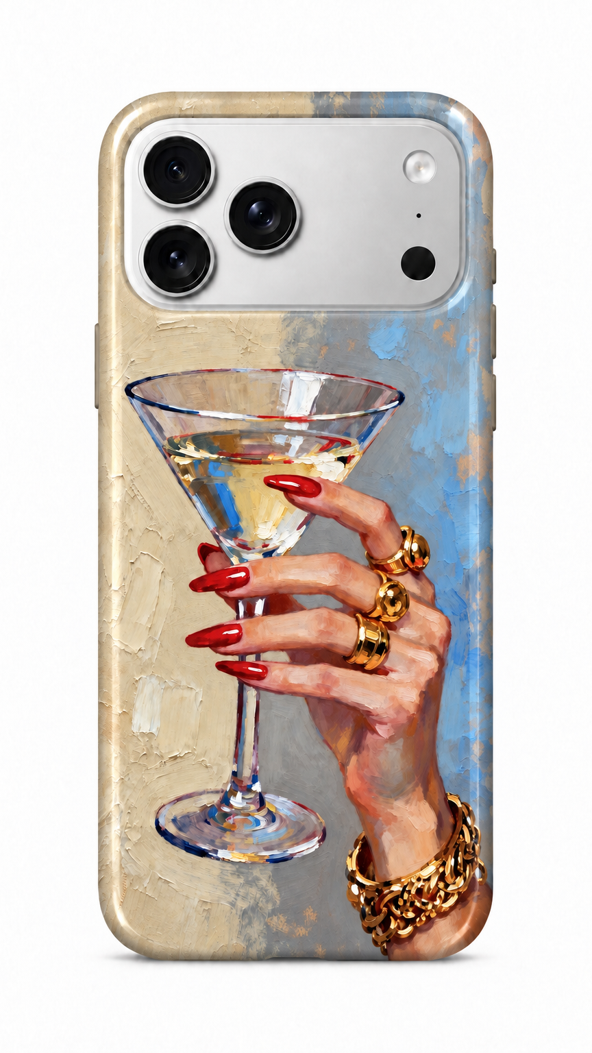 Martini Phone Case Off White